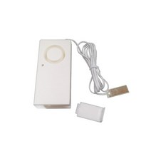 corui 110db 스마트 누수 경보 감지기 센서 스마트 홈 알람 독립 누수 센서 홍수 경보 감지기, 1pc 알람, 배터리 없음