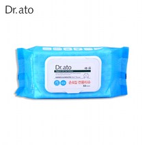 Dr.ato 닥터아토 손&입 전용티슈 캡형 아기물티슈 52매입 손닦을때 침닦을때, 1팩