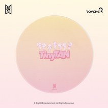 FNshop BTS 타이니탄 마우스패드 핑크 키보드마우스패드 방탄소년단 굿즈, 1개