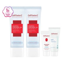 (셀퓨전씨(CELL FUSION C)) 아쿠아티카 썬스크린 100 45ml+45ml (+미니어처 2종)