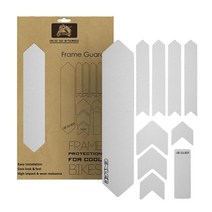 THE WAROOM SHOP 자전거 프레임 보호대 가드 MTB 도로 자전거 스티커 장식 테이프, 330mmX66mm, PVC, 클리어