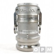 스텐레스 캄록카플링 레듀셔 AR/숫40Ax암32A, 색상:[색상]본상품