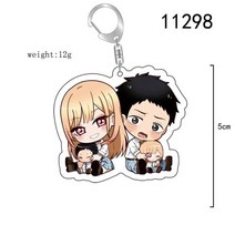 슬램덩크키링 내드레스 업 달링 키 체인 Marin Kitagawa Wakana Gojo Keyrings 아크릴 애니메이션 Sono Bis, 한개옵션1, 07 7
