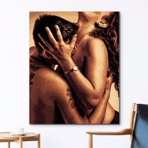 모스부호목걸이 숫자로 포옹 그림 프레임리스 아크릴 그림 19 7x15 7in 25 색 홈 diff 4 stars va 1555