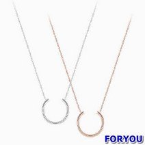 ForU56 실버 아리스타 라운드 목걸이 예쁜목걸이 라운드네크리스 액세서리 쥬얼리