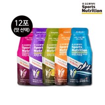 코오롱 스포츠뉴트리션 퍼펙트 파워젤(스포츠 에너지젤) 12팩 맛택1 (마라톤 자전거 테니스 철인3종 운동 보충제), 40g, 12개, 꿀홍삼