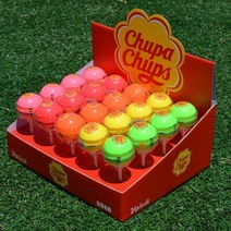 볼빅 츄파춥스 골프공 컬러볼 볼마커 모음, 1개, 막대형 20구