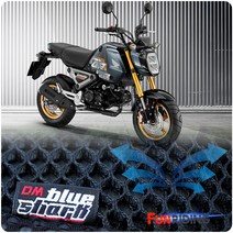 MSX125쿨시트 XZ100 블루샤크 쿨시트 S사이즈, 1개