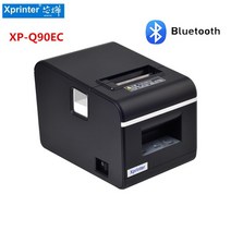 우드락 폼보드 열선 커팅기Xprprinter 자동 커터 주방 영수증 열전 사 프린터 5mm 급속 인쇄 대용량 XP- Q0, 03 USB and Bluetooth_02 미국 플러그