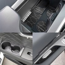 팰리세이드 21년이전 3D 카본 알루미늄 메탈 몰딩 인테리어 악세사리 용품, 도어포켓, 헤어라인메탈