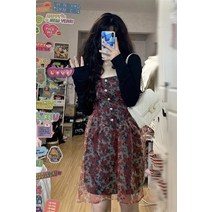 여름투피스원피스 가을 러블리블 시크 염계 코디 작은 키 여승무원 눈길을 끄는 룩 2397953455