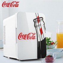 음료수 냉장고 쇼케이스 코카콜라 미니 주류 음료 술장고 원룸, 빈티지 화이트 4L