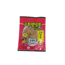 달달 매콤 고추양념포 5g 1봉 안주 간식 주전부리, 1, 1개