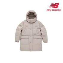 뉴발란스 UNI 퀼티드 미드롱 구스다운 NBNPB49033 L Beige