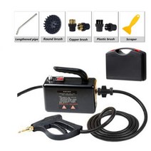 스팀 세차기 다목적 오토바이 차량용 청소기 분사기 살균 에어컨 휴대용 고압 가정용 내부 실내 무선 기름때, 블랙, 단일사이즈