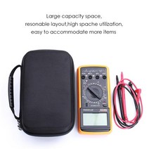 Fluke 117/115/116/114/88V/F15B/F17B/F18B or 기타 디지털 멀티 미터용 하드 PU EVA 운반 여행용 커버 파우치 백 케이스