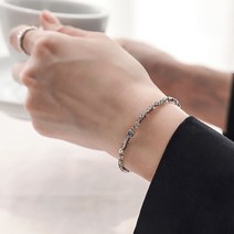 제이로렌 제이로렌 B0793 어나더 크리스탈 이니셜팔찌
