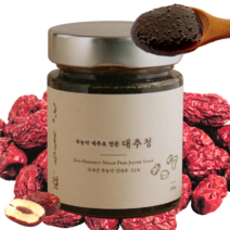국산 무농약대추 수제 무설탕 대추차 대추청 대추고 대추조청 280g, 1개