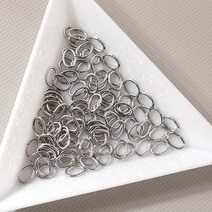 [8-311-03]써지컬스틸 C링 6x4mm(두께0.8mm) 무도금 20개