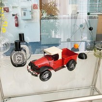 Countryitem 빈티지 클래식 레드 트럭