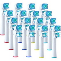 오랄비 브라운 전동칫솔모 성인 SB-417 호환 리필모 16개 세트상품