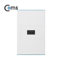 0K 케이블 젠더짹 ITA063 월 플레이트 장착 판넬HDMI F F 1Port. WALL PLATE