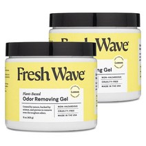 Fresh Wave 프레쉬웨이브 냄새 제거 오도르 리무빙 젤 레몬 425g 2팩 Odor Removing Gel Lemon