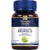 Manuka Health 뉴질랜드 프로폴리스 140mg 60캡슐