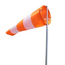 풍향기 깃발 야외 퐁속계 패러글라이딩 풍속계, 윈드삭을 포함한 반구 전체 2.5m 브래킷 세트