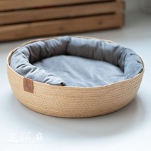 반려동물 대형견 집 애견 하우스 강아지집 애견저택 야외용 실외용 고무개집, 라지/45cm, 랩 그레이