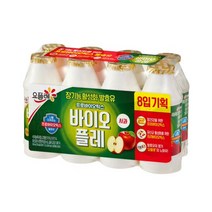 빙그레 바이오플레 사과 140MLx8개입 (아이스포장 포함)