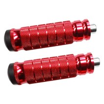1Pair CNC 알루미늄 오토바이 재방 받침대 발톱 야마하 KTM 수정 모터 자전거 footpeg에 대한 발 페그 페달, 하나, 빨간색