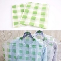 정장 양복 커버 세탁소비닐 2P 롱패딩보관 옷장정리 부직포