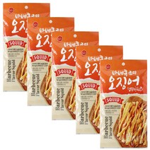 썬푸드 바베큐조미오징어30g 5봉지 /오징어채, 썬푸드 바베큐조미오징어30g 5봉