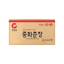 청정원 감칠맛 중화춘장 짜장 지함 대용량 업소용 식자재 별미 14kg 풍미 볶음밥소스 간단한요리 간편식, 4개