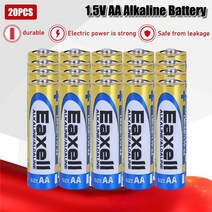 20pcs LR6 1.5V AA 알카라인 배터리 전기 칫 솔 장난감 해루질 손전등 후레쉬 마우스 시계 건조 기본, 01 1.5V