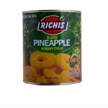 동서 리치스 파인애플 슬라이스 836g, 14개