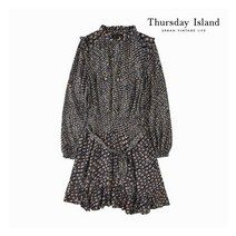 [국내정식매장] 써스데이아일랜드 원피스 [Thursday Island] 여성 기하학 패턴믹스 원피스(T206MOP148W)