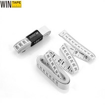 측량 150cm/60inch 블랙 휴대용 테이프 측정 바디 눈금자 바느질 재단사 미니 소프트 플랫 센티미터 미터, 08 3M 120Inch yellow