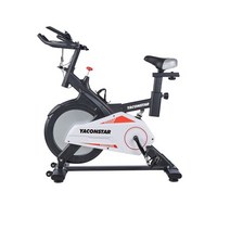 스피닝바이크 자기 제어 실내 사이클링 자전거 레저 시간 회전 정적 페달 운동 스포츠 모양 홈드, White