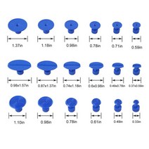 냉장고 찍힘 차 찌그러짐 복원 문콕 수리 범용 car dent puller 플라스틱 흡입 컵 당기는 량 제거 dents tabs sheet metal repair kit 179, 18pcs 개스킷 세트