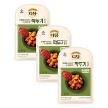 CJ 장 다담 깍두기 양념 된장찌개 집된장 홈쿡 155g 3개 1세트, 10세트