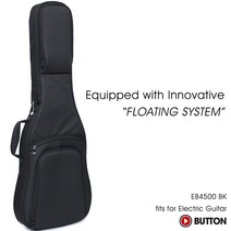 Button - EB4500 / 일렉기타 케이스 (Black), *, *