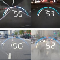 차량 HUD 헤드업 디스플레이 OBD 자동차 속도계, 3S-M8