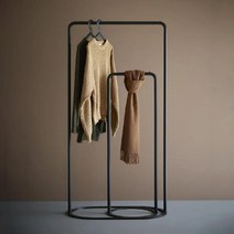 작은옷걸이 공간활용 디자인 디피 매장 블랙 쇼핑몰 업소용, 파란색 - 결합