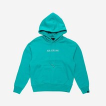 조던 워드마크 플리스 후드 뉴 에메랄드 - 아시아 Jordan Wordmark Fleece Hoodie New Emerald - Asia l l DO6095-322