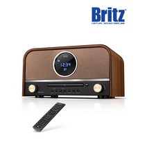 브리츠 BZ-T6800 Plus 일체형 오디오 블루투스 스피커 FM 라디오 CD 무선 리모컨