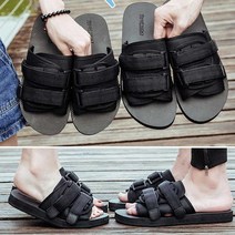 신혼여행 스트랩 샌들 찍찍이 여름 슬리퍼