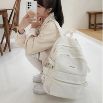 키밍 / 학원가방 백팩 고등학생 중학생 책 가방 경량가벼운