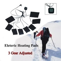 낚시 등산 남성 usb 발열 자켓 조끼 1 set 전기 가열 자켓 가열 패드 diy 가열 의류 358 시트 ed에 대한 야외 열 따뜻한 겨울 가열 조끼 패드 185